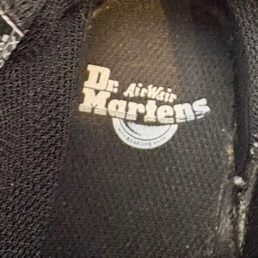 Dr Martens Delaney 1460 Toddler Black Leather Boots Sz 11 Zip Classic Edgy Cute‎